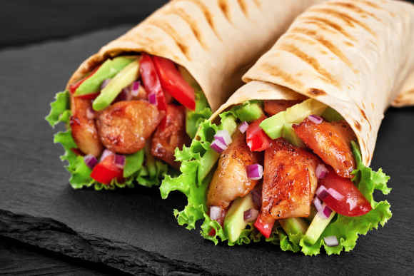 Grilled Chicken Wrap